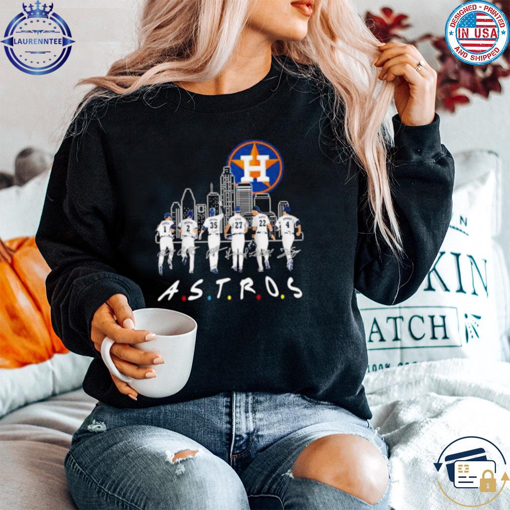 Official Houston Astros team skyline signatures shirt, hoodie, sweater,  long sleeve and tank top