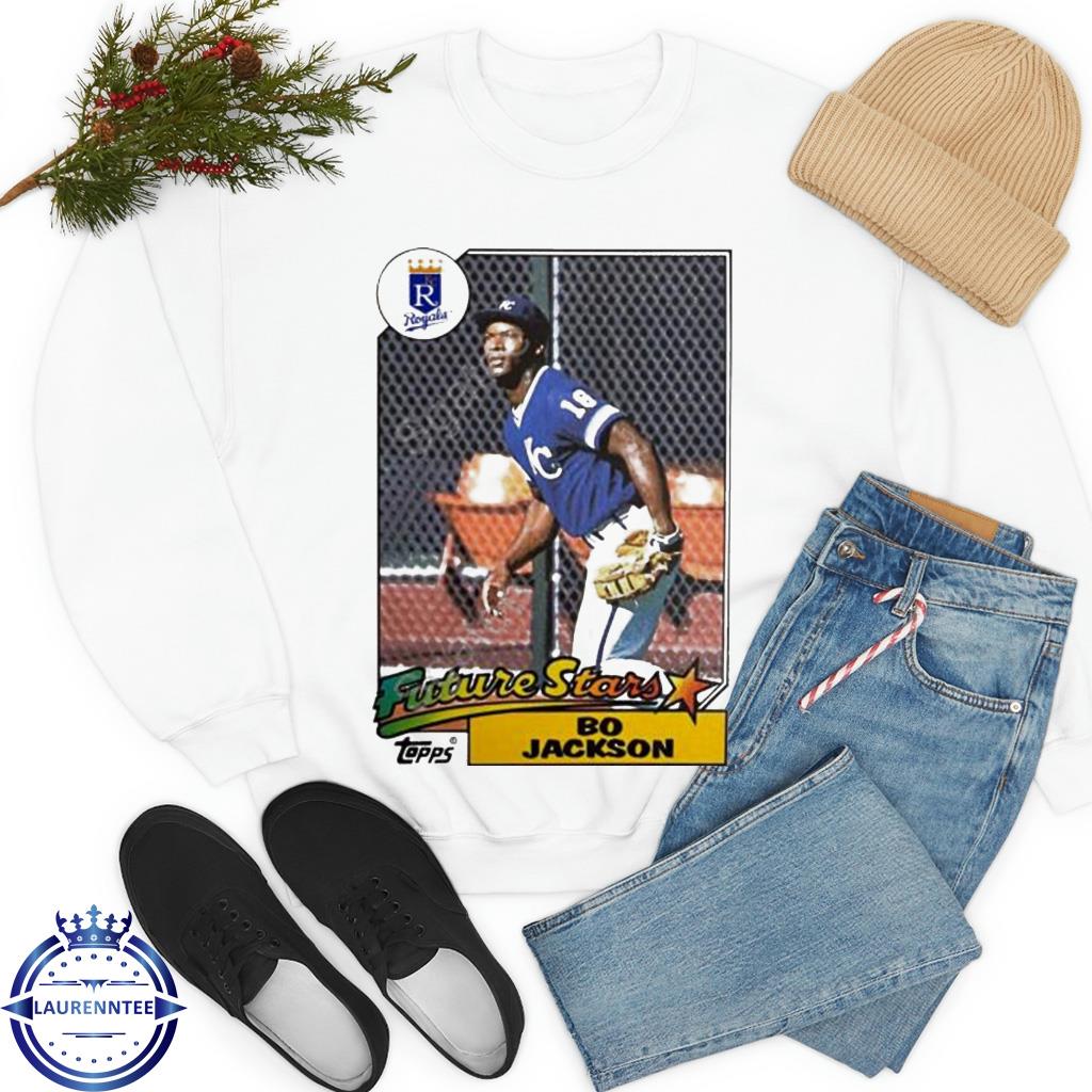 Kansas City Royals Topps Bo Jackson Shirt, hoodie, sweater, long