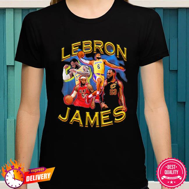 Lebron James 90s Inspired Vintage T Shirt Designed & Sold By