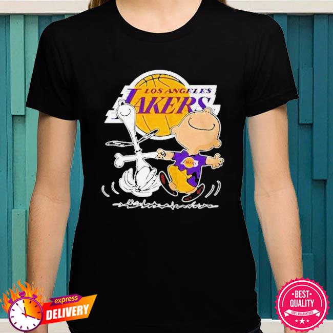 Championship Snoopy Los Angeles Lakers Shirt - High-Quality Printed Brand