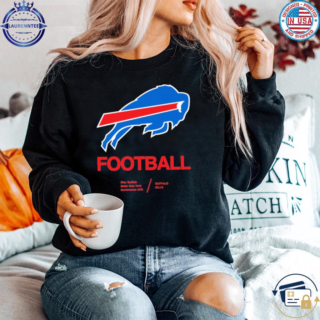Marissa figueroa wears buffalo bills football shirt, hoodie