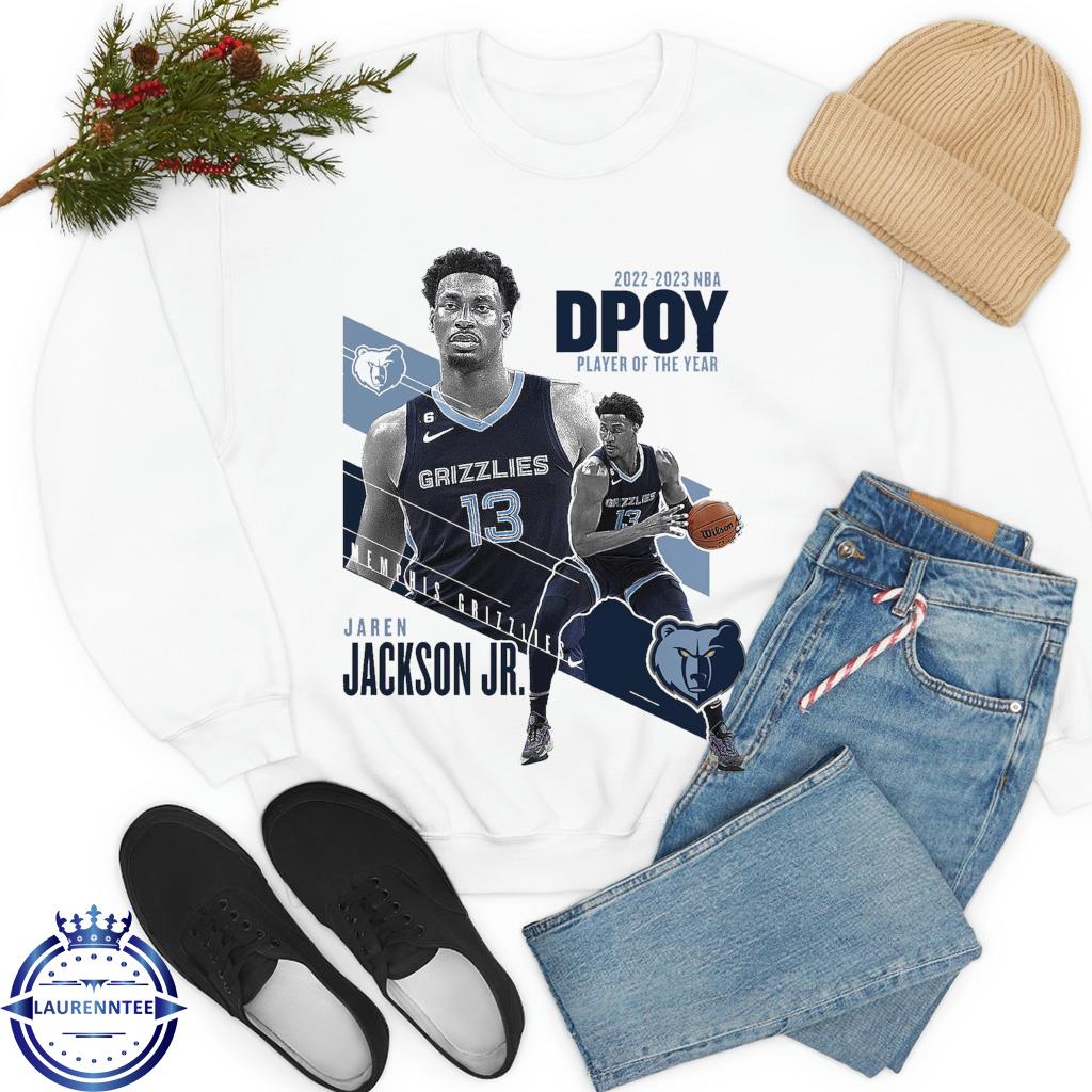 Official Jaren Jackson Jr. Memphis Grizzlies 2023 NBA Defensive Player of  the Year Reverse shirt, hoodie, sweater, long sleeve and tank top