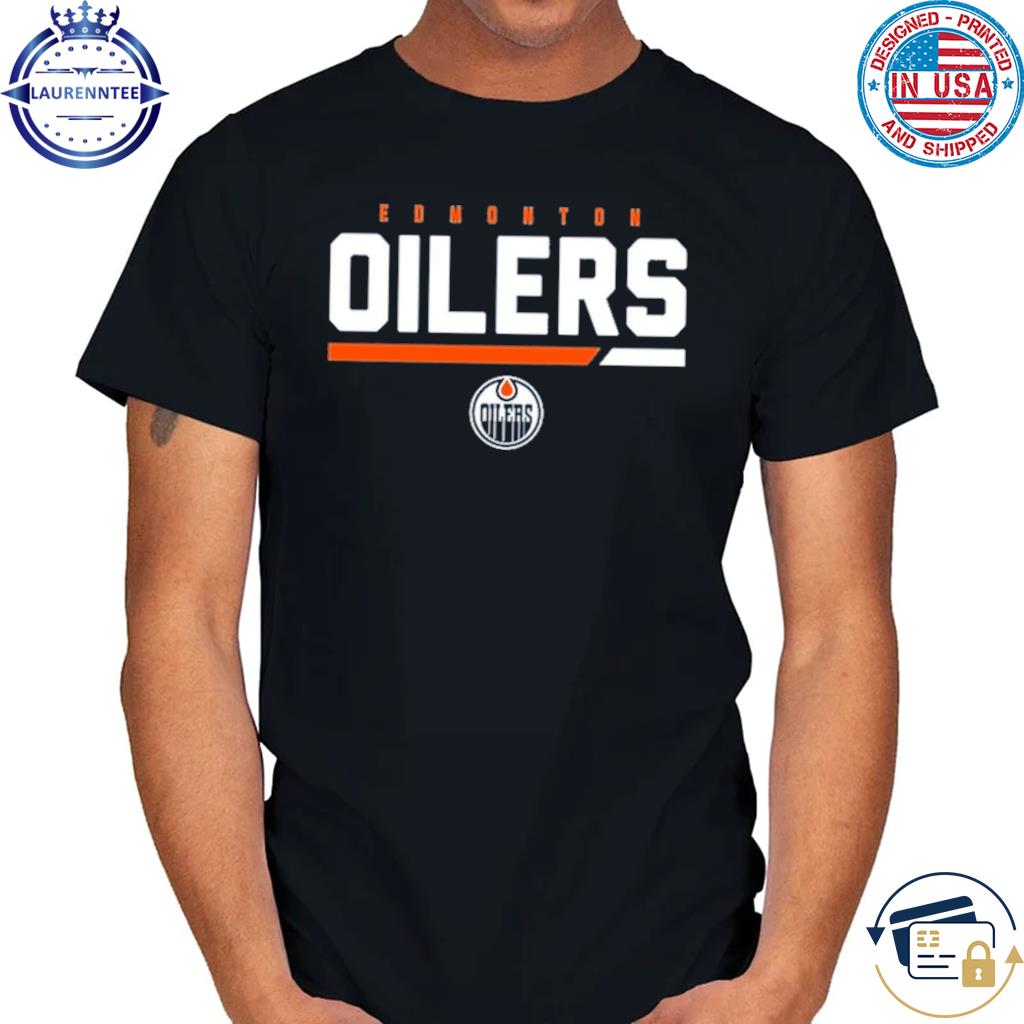 Men's Edmonton Oilers Levelwear Navy Richmond T-Shirt
