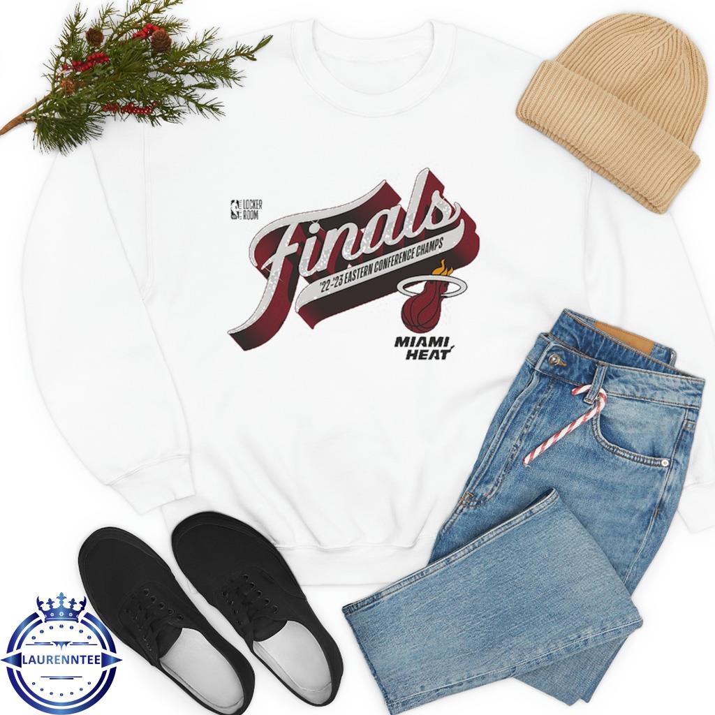 Toddler Fanatics Branded White Miami Heat 2023 Eastern Conference Champions Locker Room T-Shirt