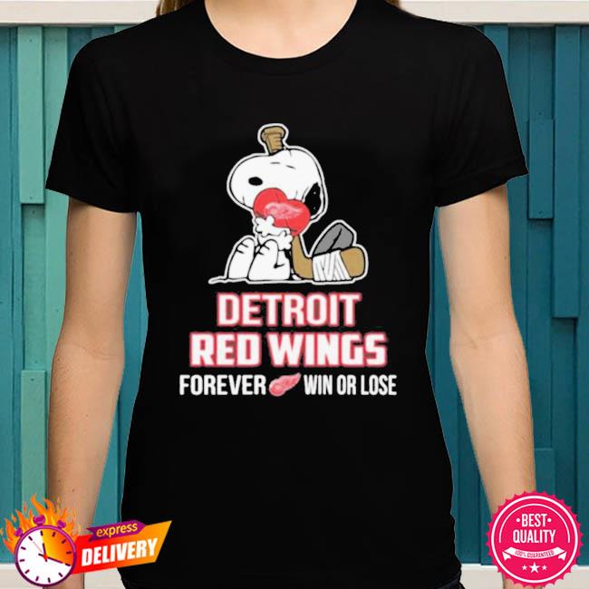 Snoopy Detroit Red Wings Shirt - High-Quality Printed Brand