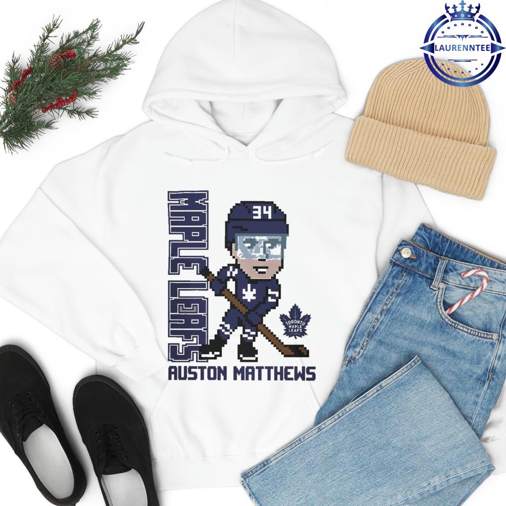 Auston Matthews Toronto Maple Leafs Youth Pixel Player 2.0 T-Shirt, hoodie,  sweater, long sleeve and tank top