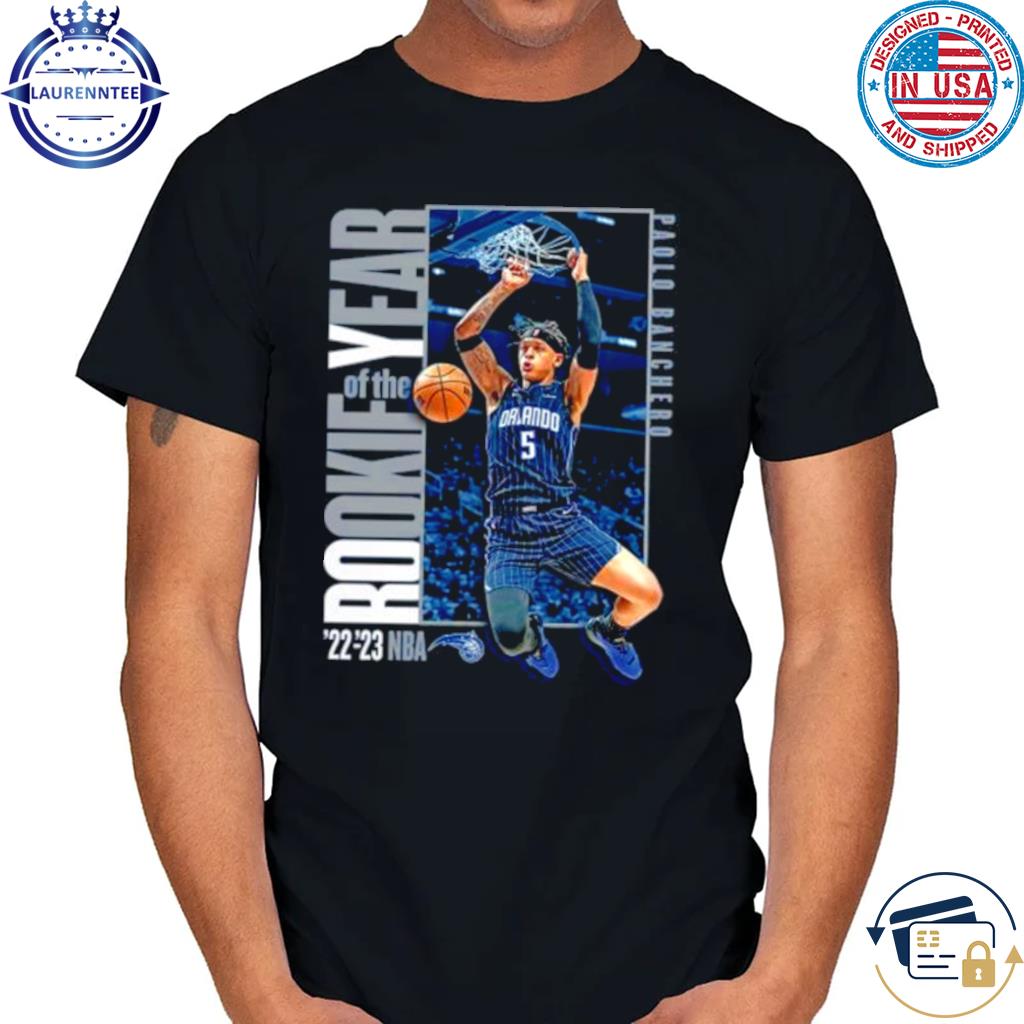 Orlando Magic 2023 Rookie Of The Year Paolo Banchero T Shirts