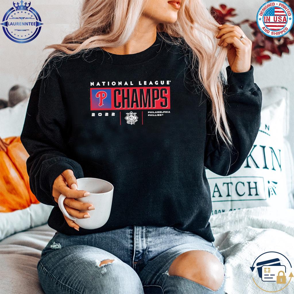 Philadelphia Phillies 2022 National League Champions Locker Room T-Shirt,  hoodie, sweater, long sleeve and tank top