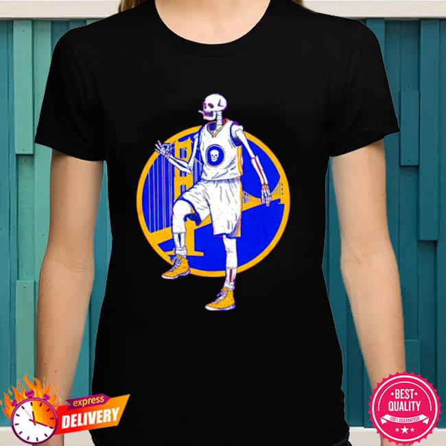 Golden State Warriors Steph Curry Men's Cotton T-Shirt - Royal Blue - Golden State | 500 Level