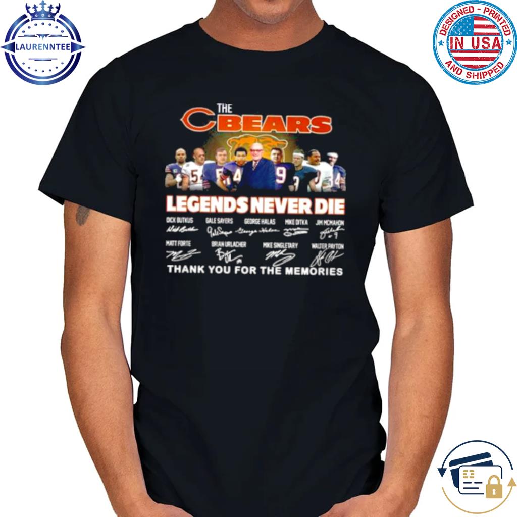 Chicago Bears Legends Unisex T-Shirt, hoodie, sweater and long sleeve