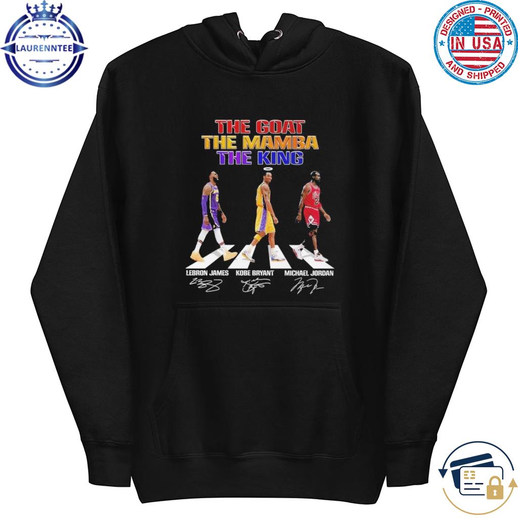 Kobe Bryant Michael Jordan Lebron James signatures shirt, hoodie, sweater,  long sleeve and tank top