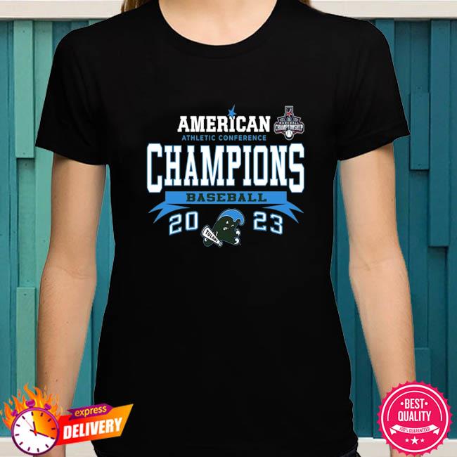 Blue 84 Green Tulane Green Wave 2023 AAC Baseball Conference Tournament  Champions T-Shirt