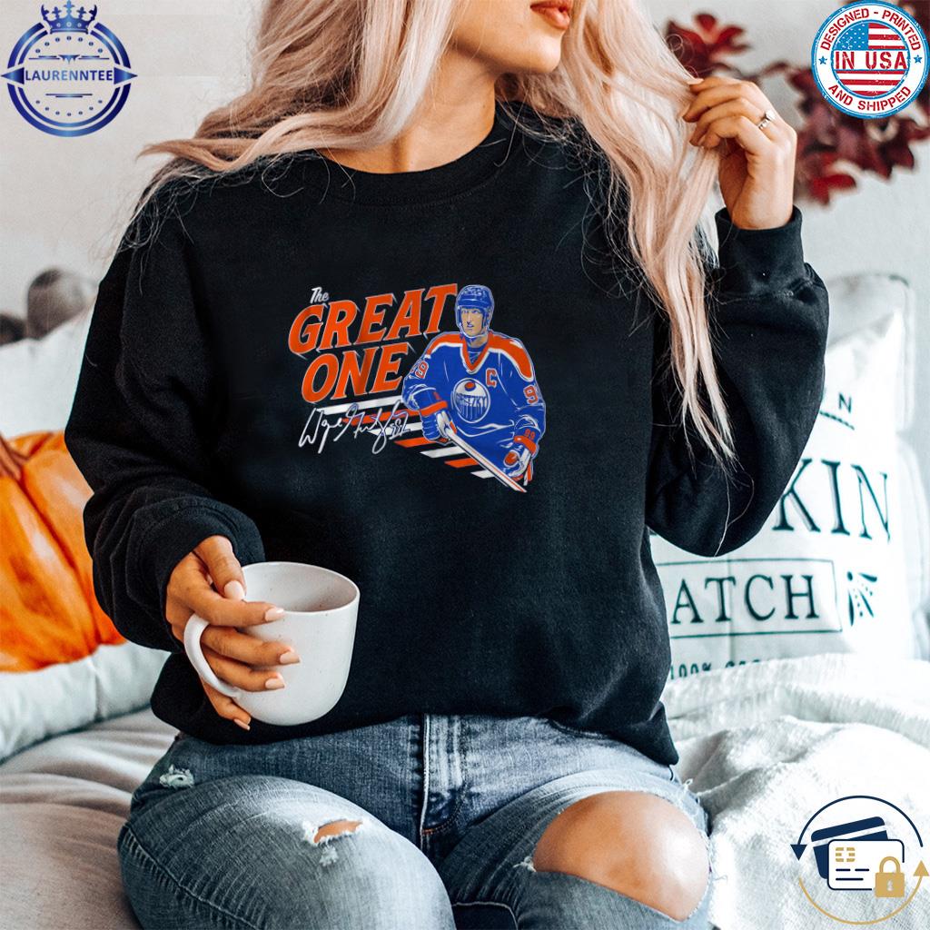 The Great One Wayne Gretzky Shirt,Sweater, Hoodie, And Long Sleeved,  Ladies, Tank Top