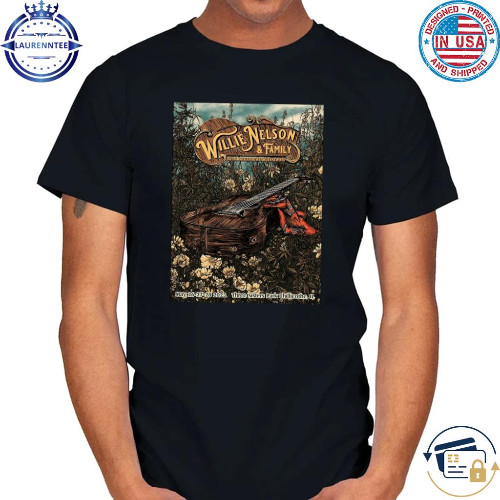 Willie nelson summer camp music festival 2023 shirt