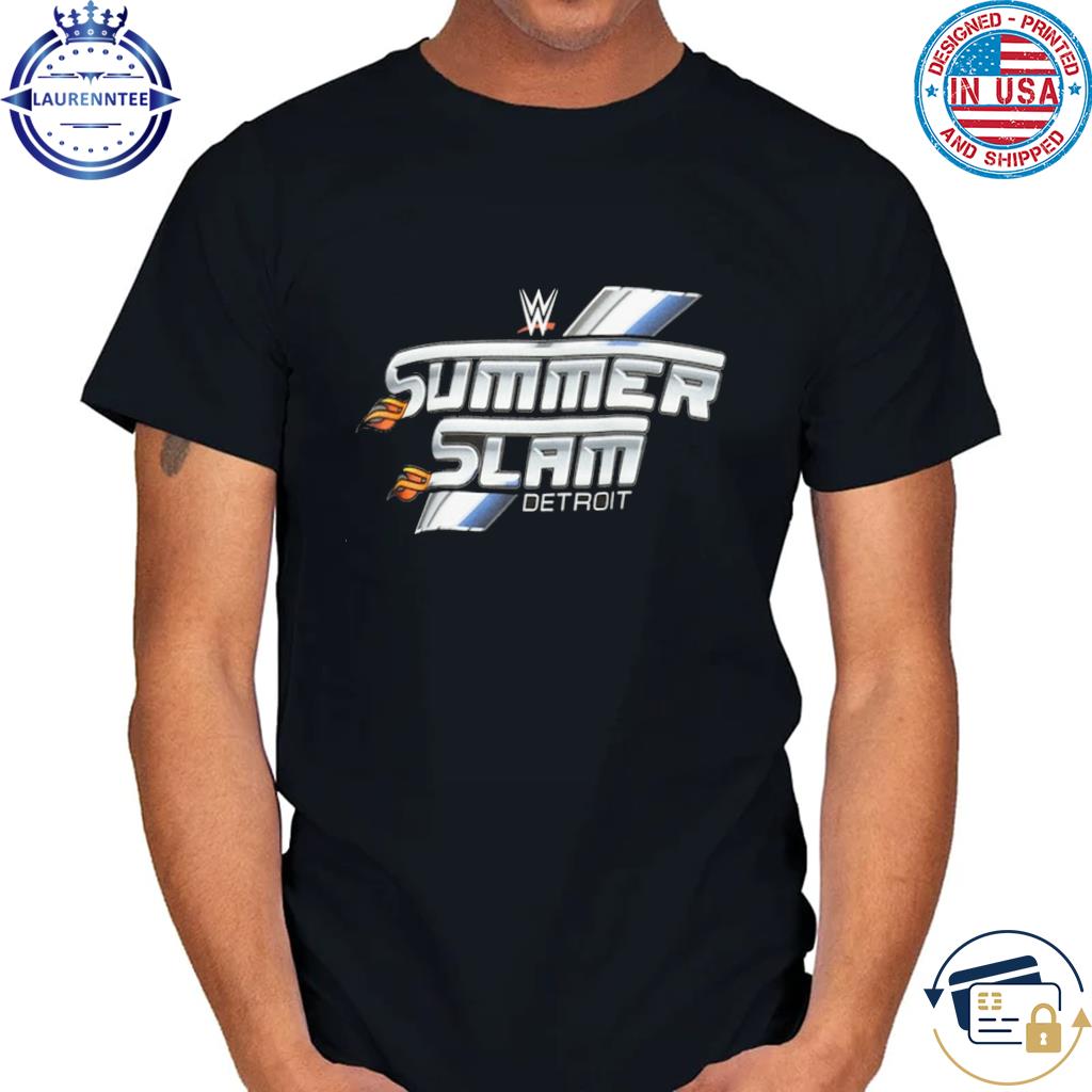 Youth Black SummerSlam 2023 Logo T-Shirt