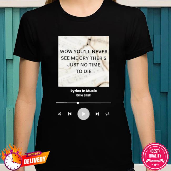 No Woman No Cry Lyric T-Shirt