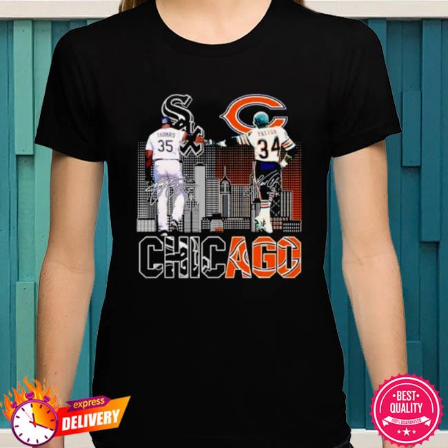 Women's Chicago Bears '47 White Statement Long Sleeve T-Shirt