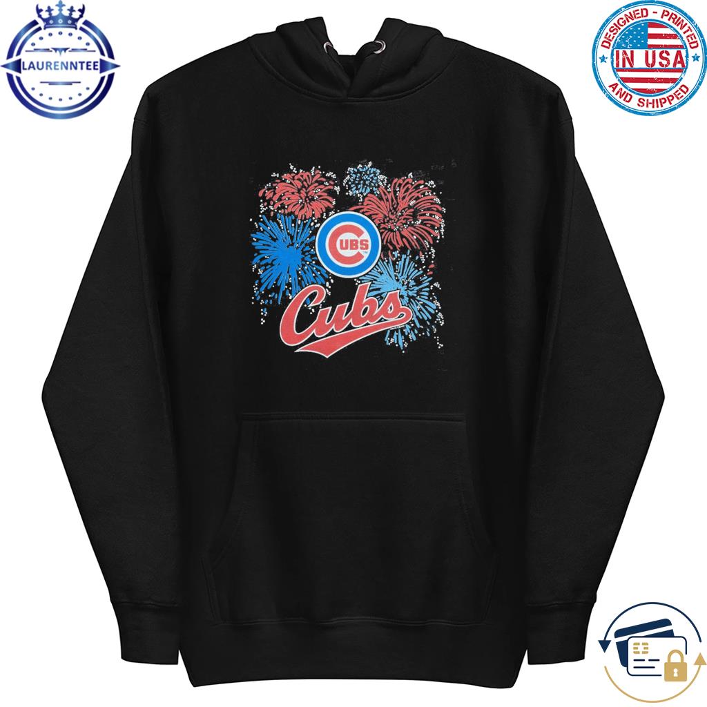 Official Logo Chicago Cubs fireworks shirt, hoodie, sweater, long