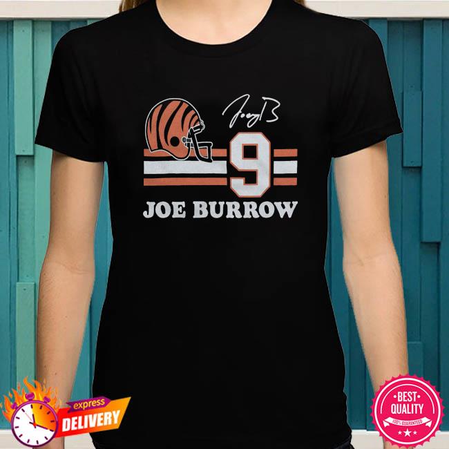 Joe Burrow Cincinnati Bengals QB number 9 shirt, hoodie, sweater, long  sleeve and tank top