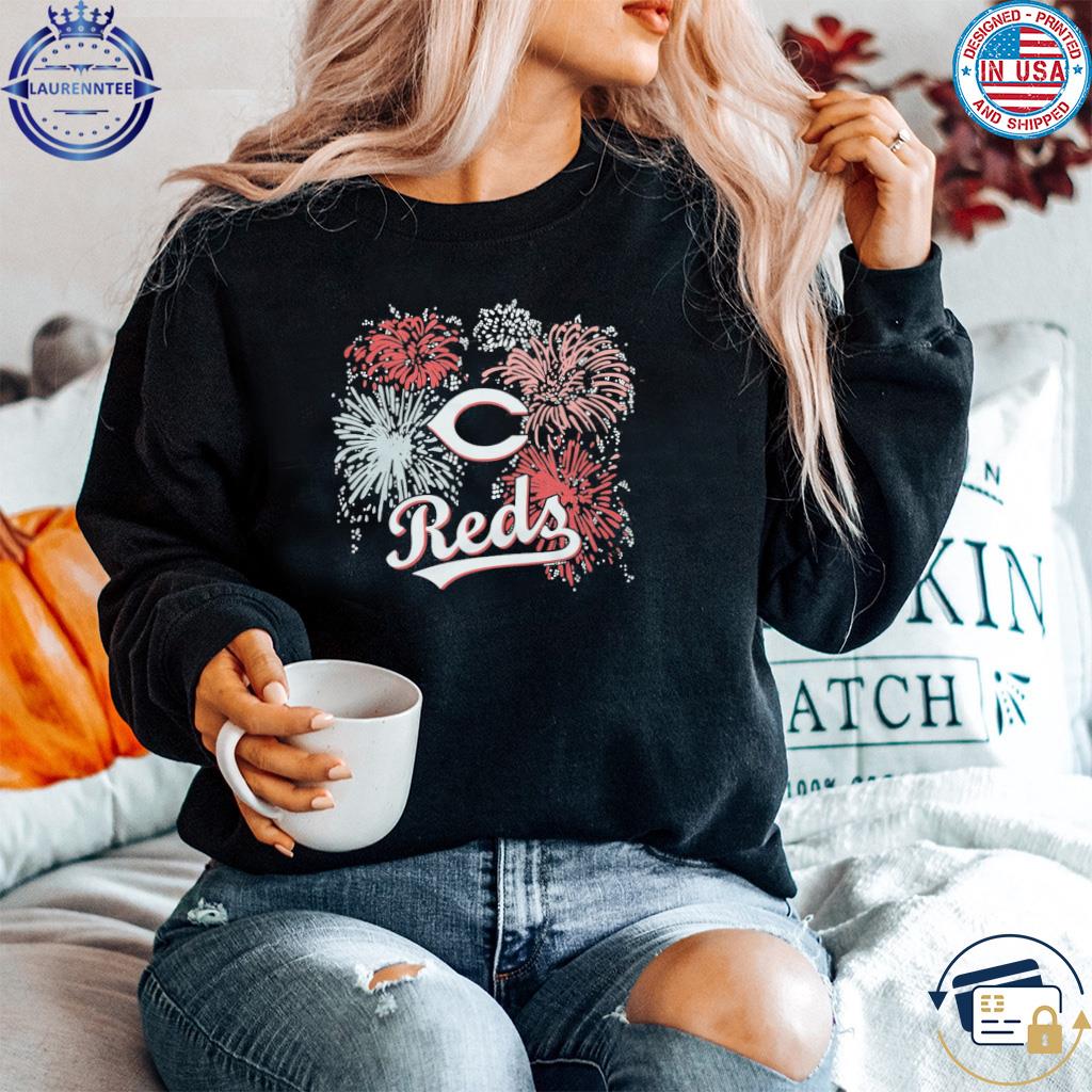 Top cincinnati Reds Fireworks 4th of July shirt, hoodie, sweater, long  sleeve and tank top