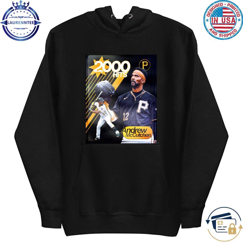 Congratulations To Andrew Mccutchen 2000 Hits In Career T-shirt,Sweater,  Hoodie, And Long Sleeved, Ladies, Tank Top