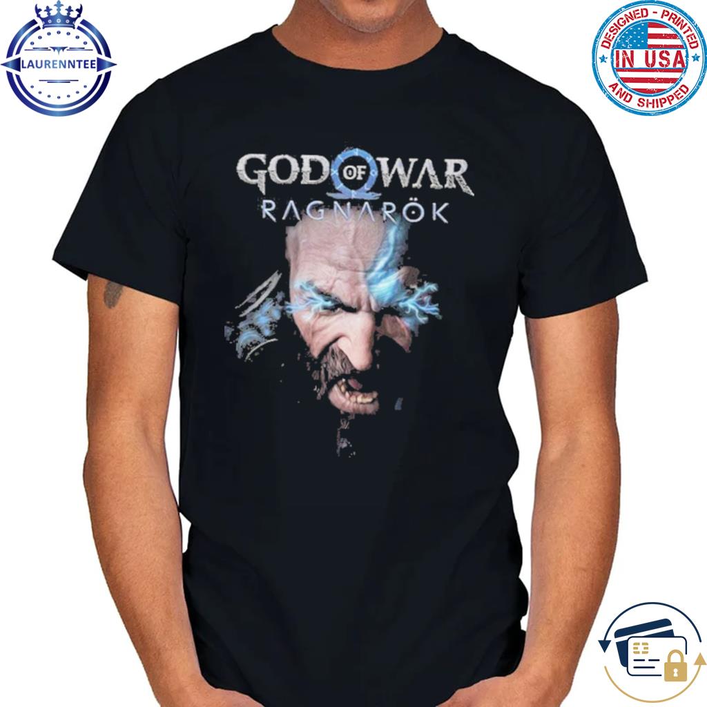 God of war ragnarok kratos graphic shirt