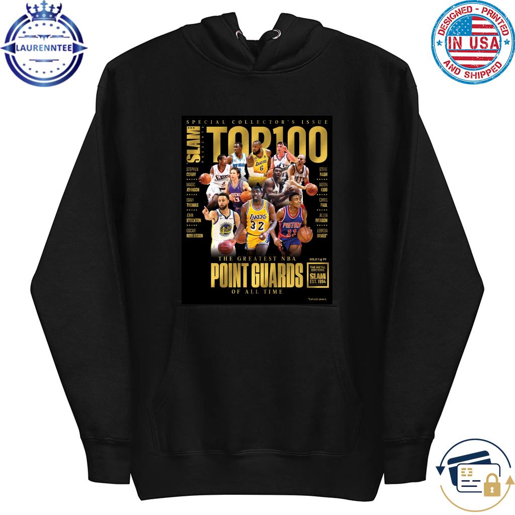 Gold metal top 100 nba point guards of all time s hoodie