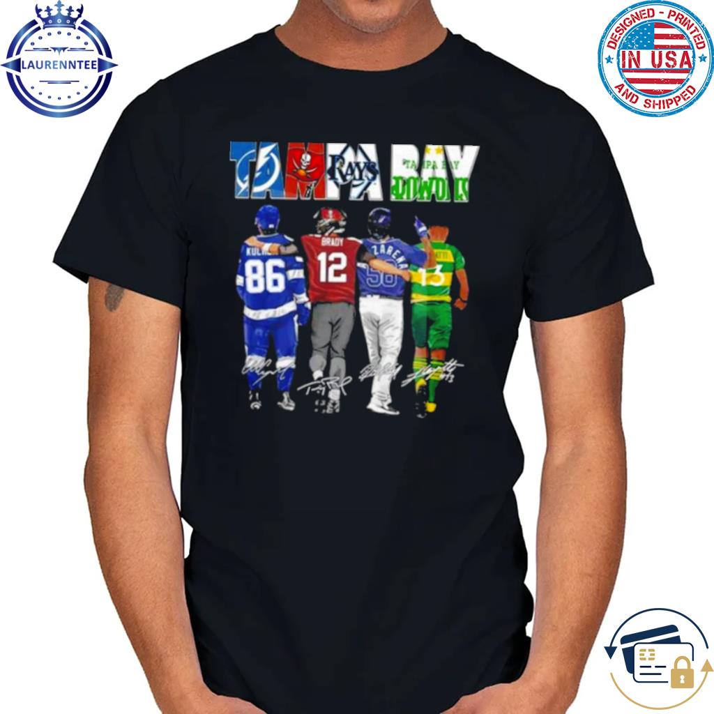 NEW Tampa Bay Rays Tampa Bay Buccaneers Tampa Bay Lightning Tampa Bay  Rowdies Unisex T-Shirt