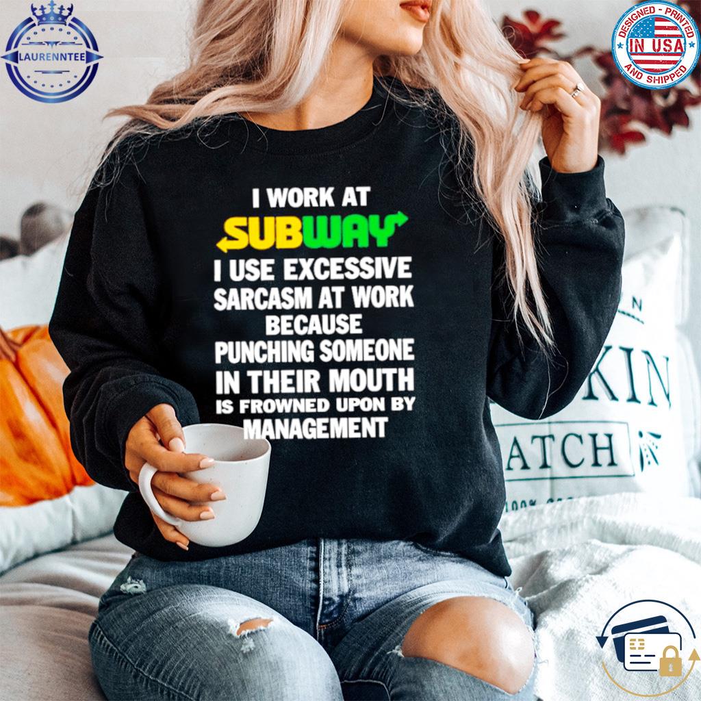 Official funny Subway Shirt, hoodie, sweater, long sleeve and tank top