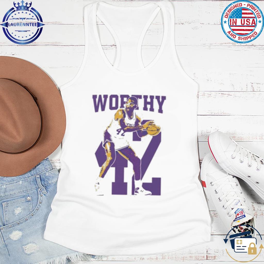 James Worthy Basketball Vintage 80s 90s T-shirt - Ink In Action