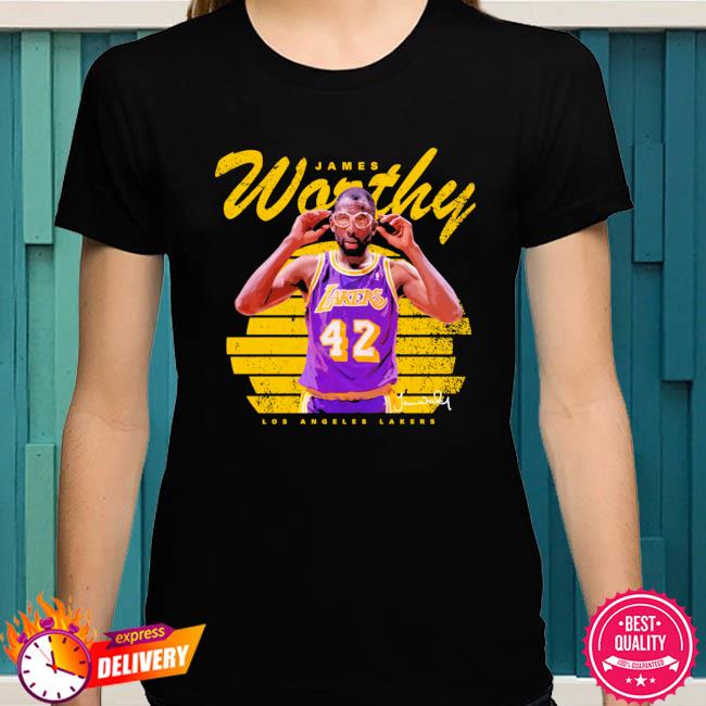 Design james worthy Lakers basketball shirt, hoodie, sweater, long sleeve  and tank top