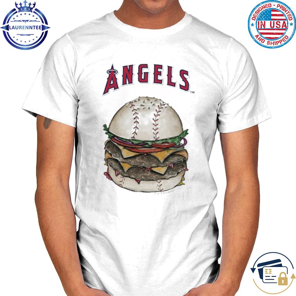 Los angeles angels women's burger shirt, hoodie, sweater, long