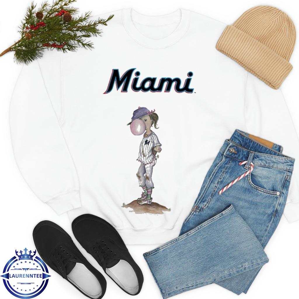 Miami marlins women's bubbles shirt, hoodie, sweater, long sleeve