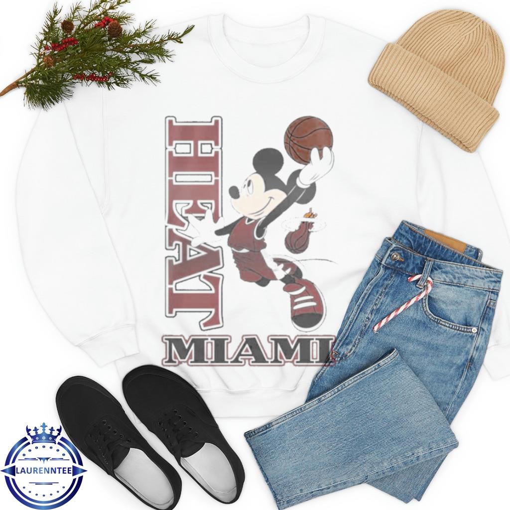 Original Mickey Mouse Miami Heat NBA Outerstuff shirt - Limotees
