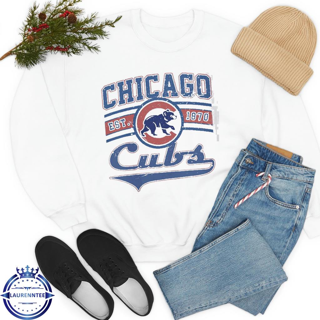 Vintage MLB Chicago Cubs EST 1970 Shirt, Vintage Chicago Cubs