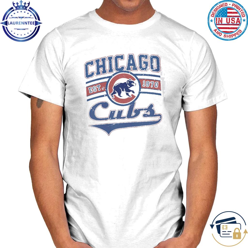 chicago cubs retro shirt