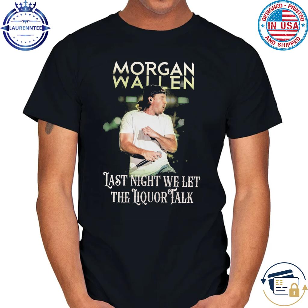 Morgan Wallen Last Night We Let The Liquor Talk World Tour 2023  Personalized Baseball Jersey - Growkoc