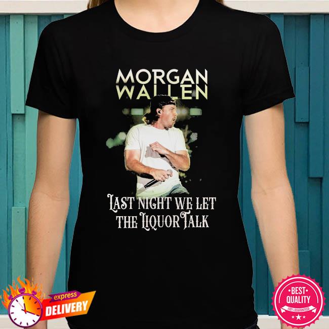 Morgan Wallen Last Night We Let The Liquor Talk World Tour 2023  Personalized Baseball Jersey - Growkoc