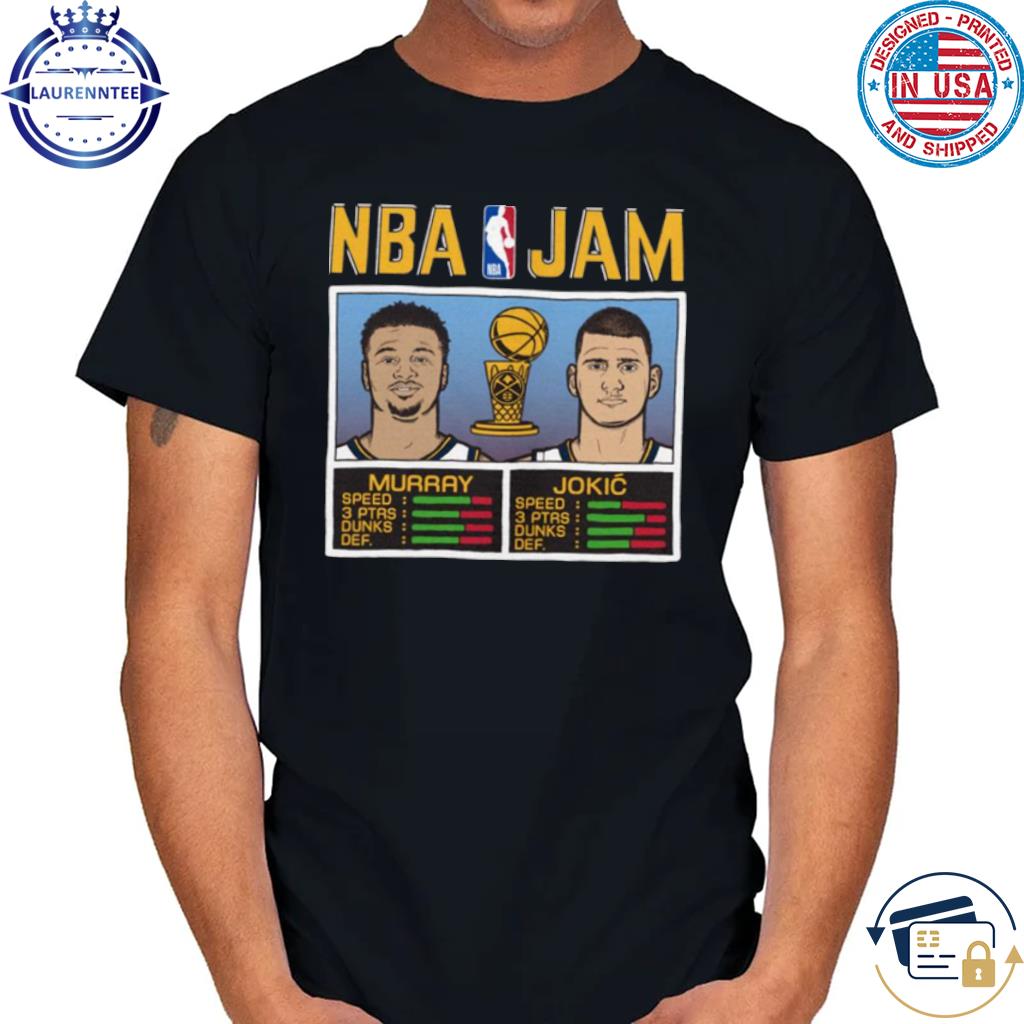 NBA Jam Jamal murray & nikola jokic denver nuggets shirt, hoodie, sweater,  long sleeve and tank top