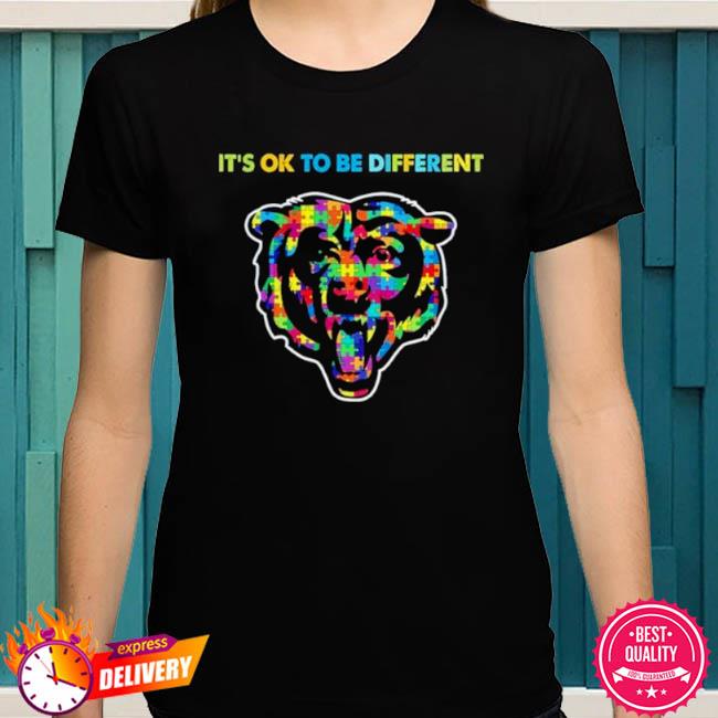 Chicago Bears GRANDKIDS Autism It's Ok To Be Different shirt, hoodie,  sweater, long sleeve and tank top