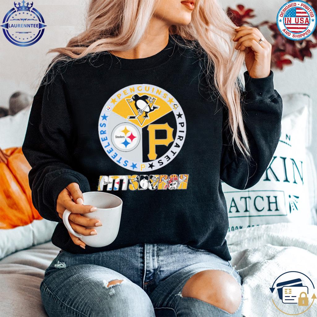 Pittsburgh Steelers Penguins Pirates shirt, hoodie, sweater, long sleeve  and tank top