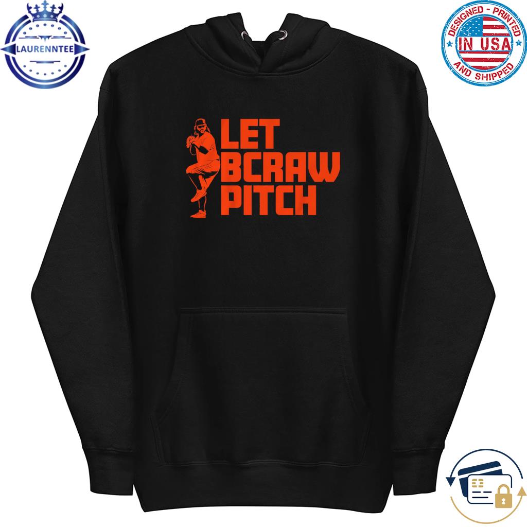 Brandon Crawford: Let BCraw Pitch, Adult T-Shirt / Medium - MLB - Sports Fan Gear | breakingt