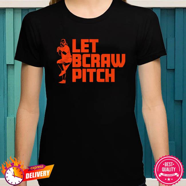 Brandon Crawford: Let BCraw Pitch, Adult T-Shirt / Medium - MLB - Sports Fan Gear | breakingt