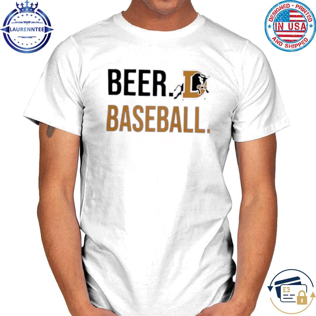 Durham Bulls 108 Beer & Baseball T-Shirt XXL