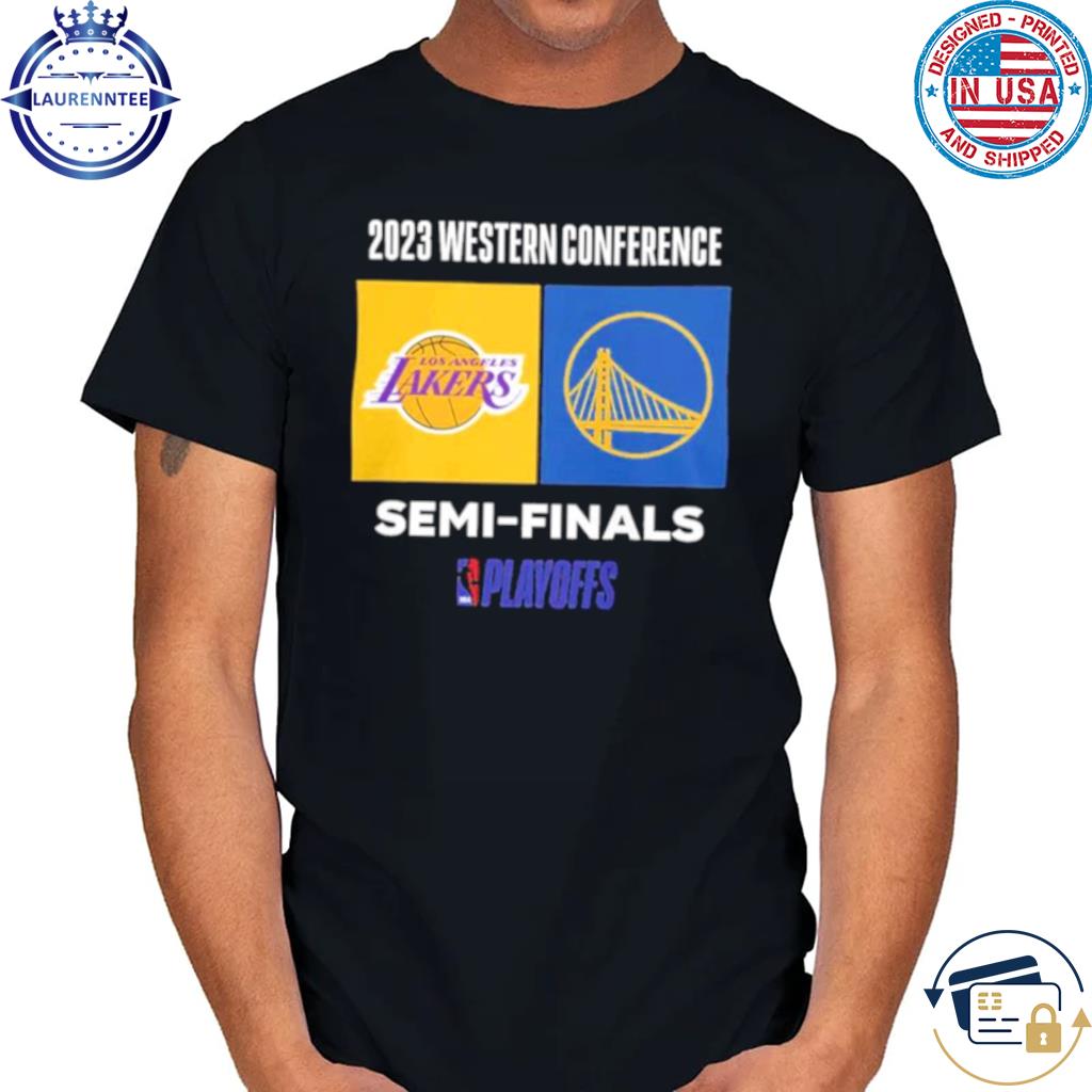 Premium Nba playoffs 2023 western conference los angeles lakers vs golden  state warriors semi finals shirt, hoodie, sweater, long sleeve and tank top