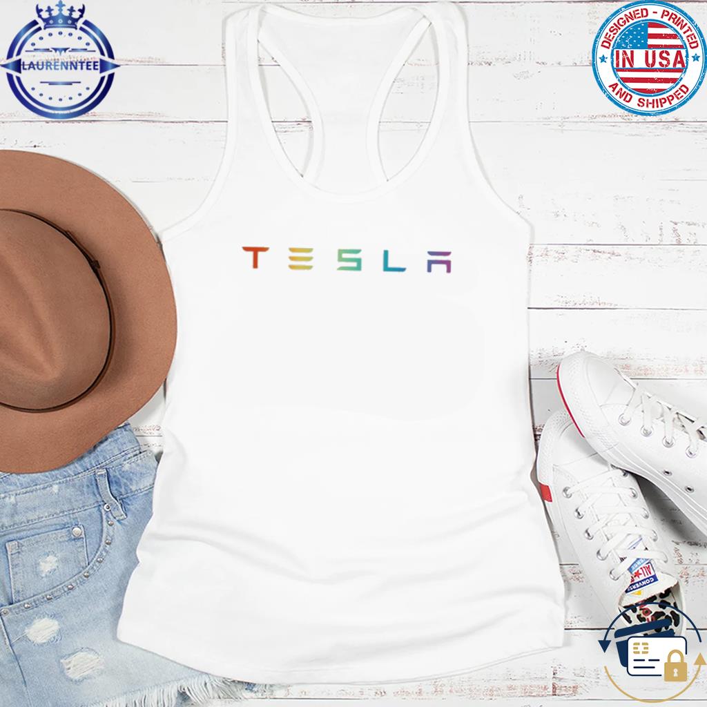 tesla pride shirt