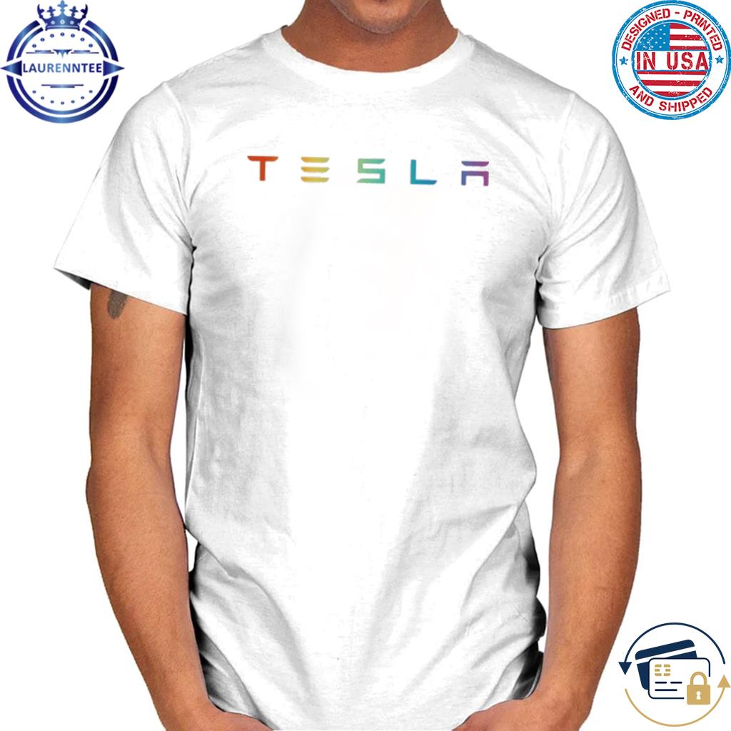 tesla pride shirt