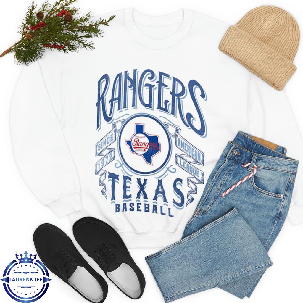 Texas Rangers Rucker Collection Distressed Rock T-Shirt, hoodie, sweater, long  sleeve and tank top