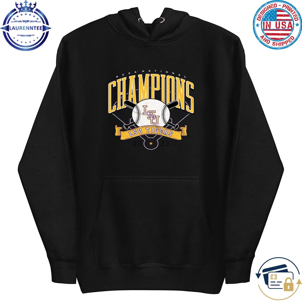 Men's College World Series Champions 2023 LSU Tigers Purple Design