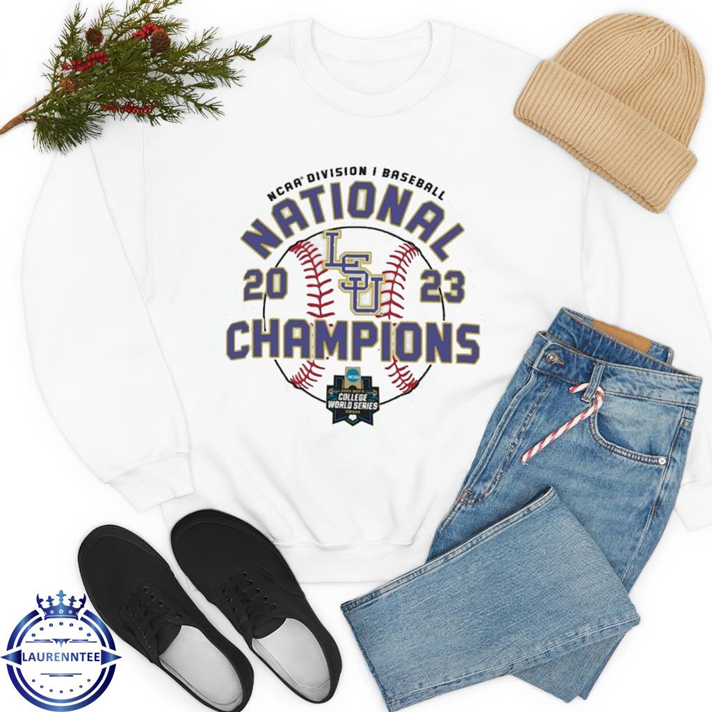 Unisex Champion White LSU Tigers 2023 NCAA Men's Baseball